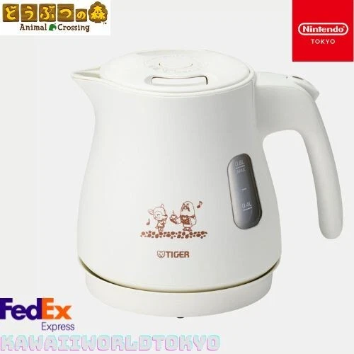 Aitai☆Kuji Animal Crossing Nintendo Store Goods Electric Kettle