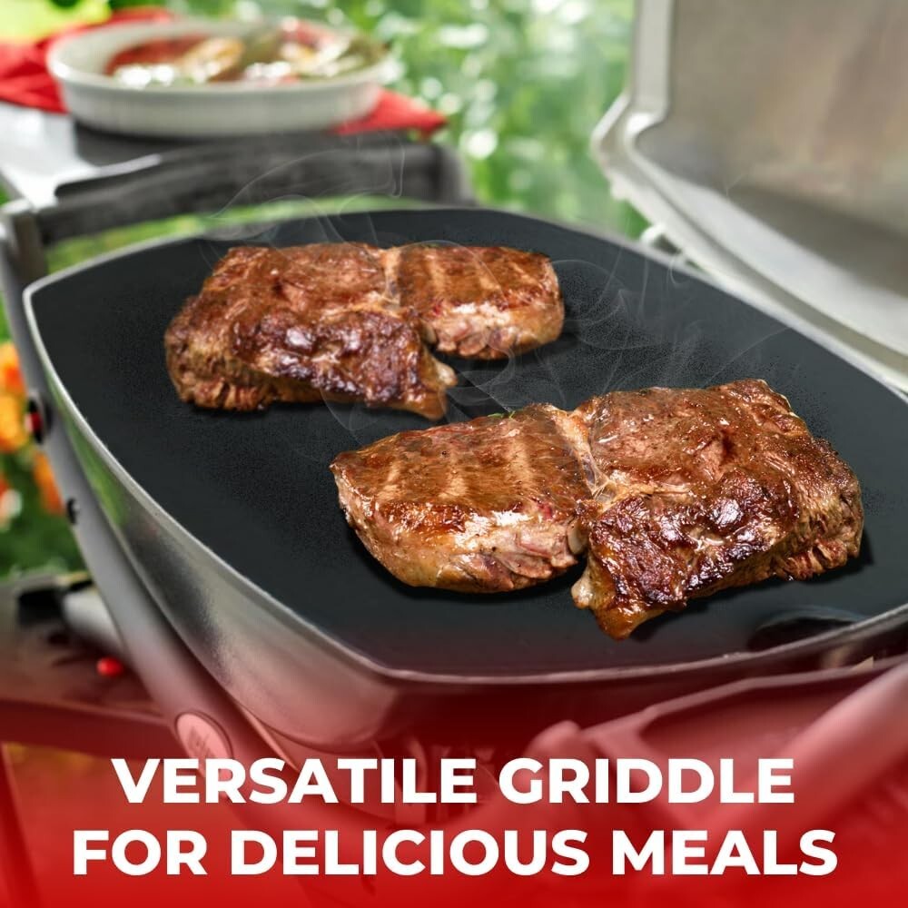 Weber Griddle Campaquip Cast Iron Full Griddle Plate With Oil