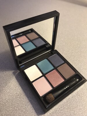 MAC 6 MYSTIC COOL Eye Shadows with Brush NEW