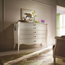MOBILE CREDENZA CASSETTONE COMO LACCATO MASSELLO