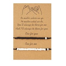Matching Bracelets Pinky Promise Bracelets for couples best friends long