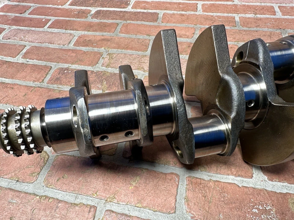 🧨2011-2014 PORSCHE CAYENNE 4.8L V8 VIRABREQUIM DO EIXO DA MANIVELA DO MOTOR 107K FABRICANTE DE EQUIPAMENTO ORIGINAL - Imagem 3 de 4