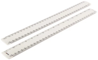 Rulex® 300mm 12" engineering scale ruler with 8 different scales