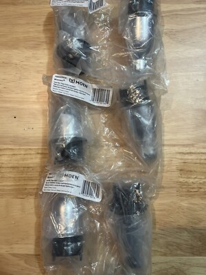 Lot of Pairs of Moen Mason Towel Bar Paper Holder Posts YB8000CH Chrome 