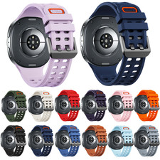 Breathable Silicone Band For Samsung Galaxy Watch 8 9 40/44mm Classic 46mm Strap