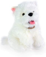 West Hightland White Terrier 20 Cm Sitzend Kuscheltier Hund PlüSchtier
