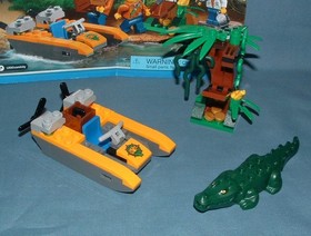 TOWN: CITY, JUNGLE STARTER SET 60157 - LEGO - 2017 - USED