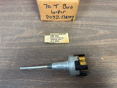 1970 FORD THUNDERBIRD LINCOLN MARK III  2 SPEED WINDSHIELD WIPER SWITCH NOS 126