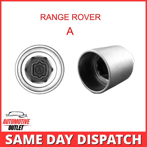 MASTER LOCKING WHEEL SECURITY BOLT KEY LETTER A FOR LAND / RANGE ROVER DISCOVERY