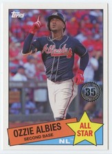 2020 Topps 1985 35th Anniversary All-Stars #85AS-33 Ozzie Albies Atlant ID:69475