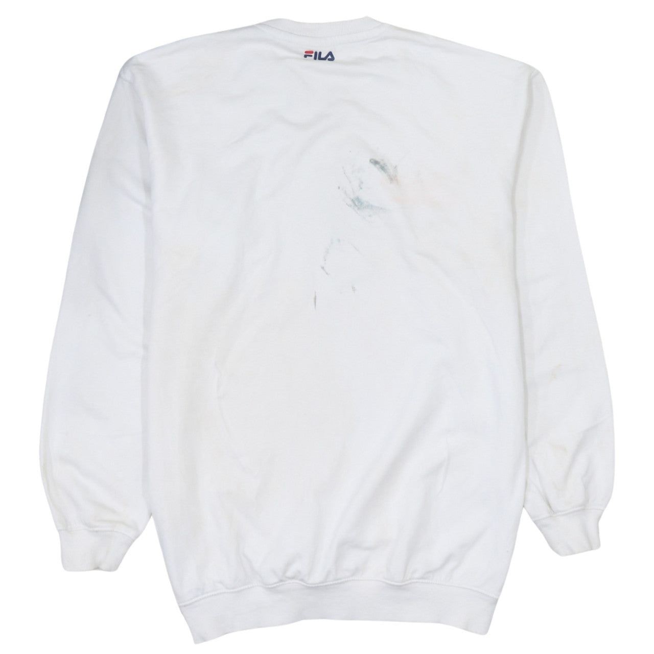Fila White Sweatshirt Mens S image 2