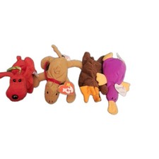 4 VTG Teenie Beanie Babies