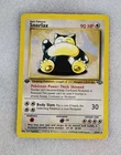 Snorlax 27/64 HP/DMG 1st Edition Jungle WoTC Non Holo Rare Pokemon TCG