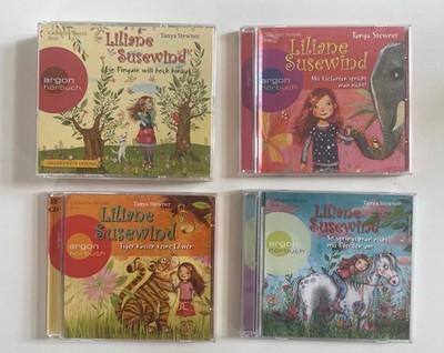 LILIANE SUSEWIND CD Konvolut 4 Bände auf 19 CDs Tiger Löwe Pferd Elefant Pinguin