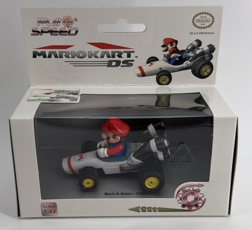Mario Kart DS Dasher 1:43 Pull Back Diecast Stadlbauer Nintendo