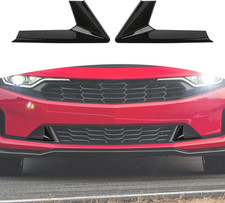 for Camaro Carbon Fiber Front Bumper Grille Trim Cover for Chevy Camaro