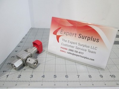 Swagelok, 6LVV-DPN33P-RD, Manual Actuation Shutoff Diaphragm Valve, Used