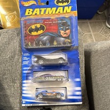 Hot Wheels Batman Limited Edition 3-Car Set with Action Guide, 2001