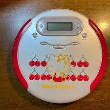 Hello Kitty Portable CD Player Classic Fashion Electronics Ready to Use