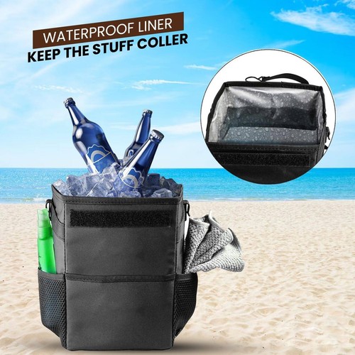 Waterproof Foldable Car Bin Storage Dustbin Travel Rubbish Waste Basket Box Bag - Picture 10 of 10