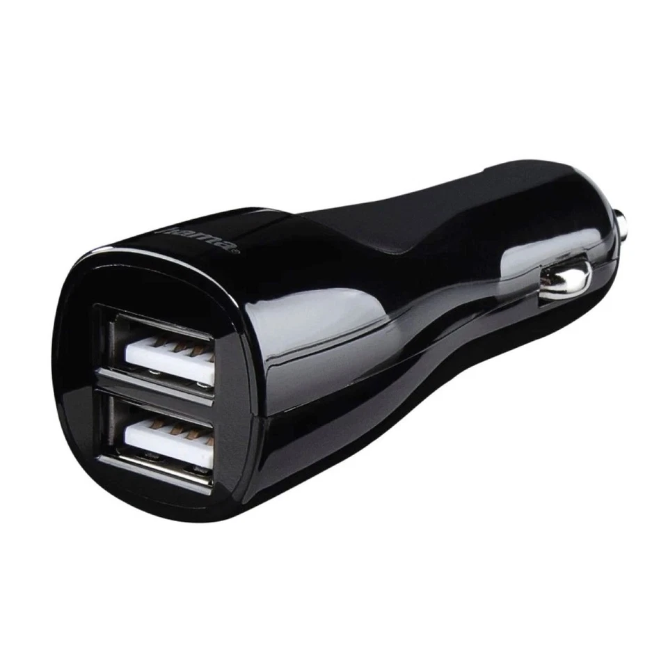 Hama Dual KFZ Lader 4,8A USB Ladegerät 12V 24V Lade-Adapter für Tablet PC iPad - Bild 2 von 4