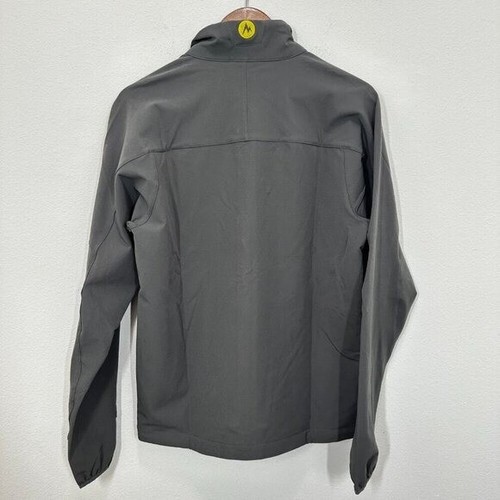 Marmot Men's XXL Grey Yellow Tempo Jacket Lightweight Packable Full Zip NWT - Picture 2 of 9