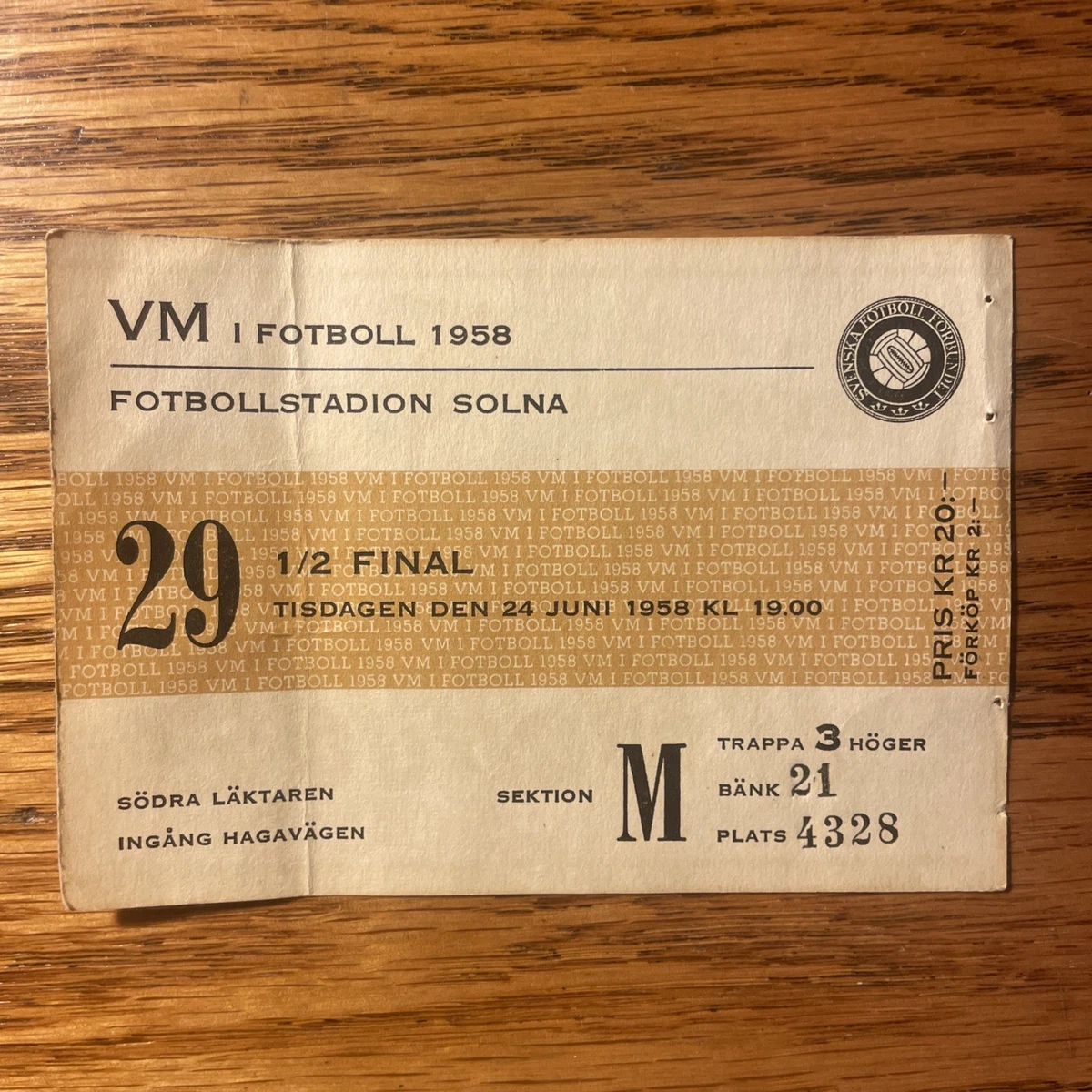 Soccer 1958 Vintage Sports Memorabilia for sale | eBay