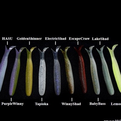 DRT 4.5'' CRAMP SHAD JDM Swimbaits Japan Soft Plastic Fishing Lures