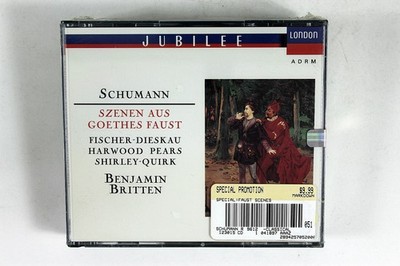 Schumann: Szenen aus Goethes Faust (Scenes from Goethe's Faust) 2xCD Set London