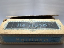 NOS NIB Glas Bake Heirloom Milk Glass 2 1/2 Qt Utility Dish w/263A Basket—NICE!