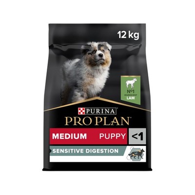Purina Pro Plan Dog - Medium Puppy - Sensitive Digestion - Lam - 12 kg