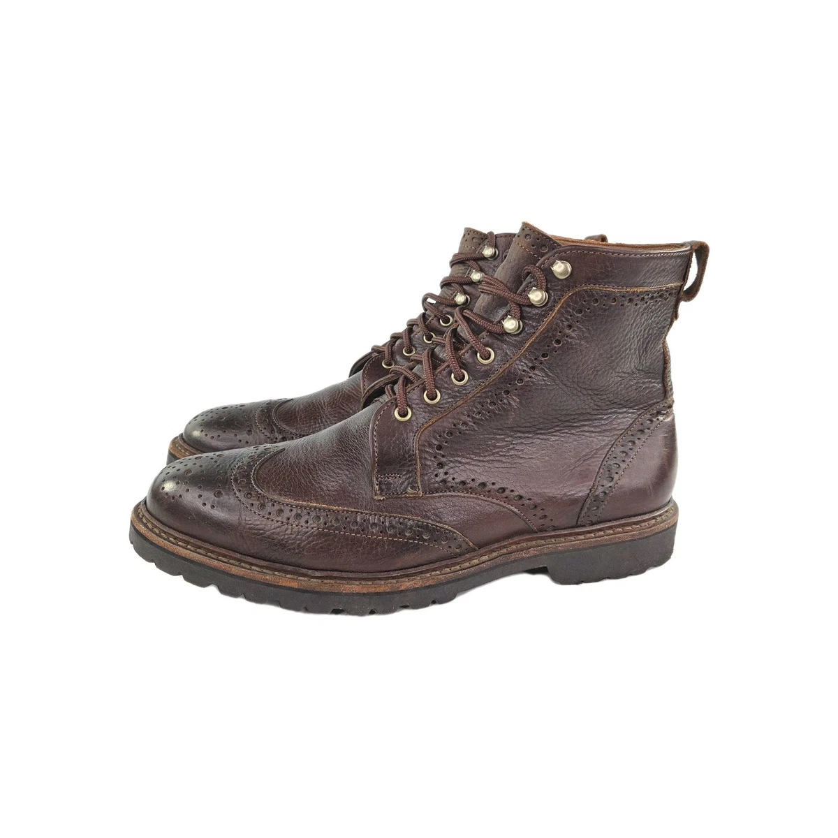 Allen Edmonds Men\'s Brown Leather Lace-Up Boots size 15 D Amazon.com | Allen Edmonds Men main image 4