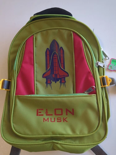 ELON MUSK SPACE X HTF. Petit sac à dos Supreme Creations 15x12