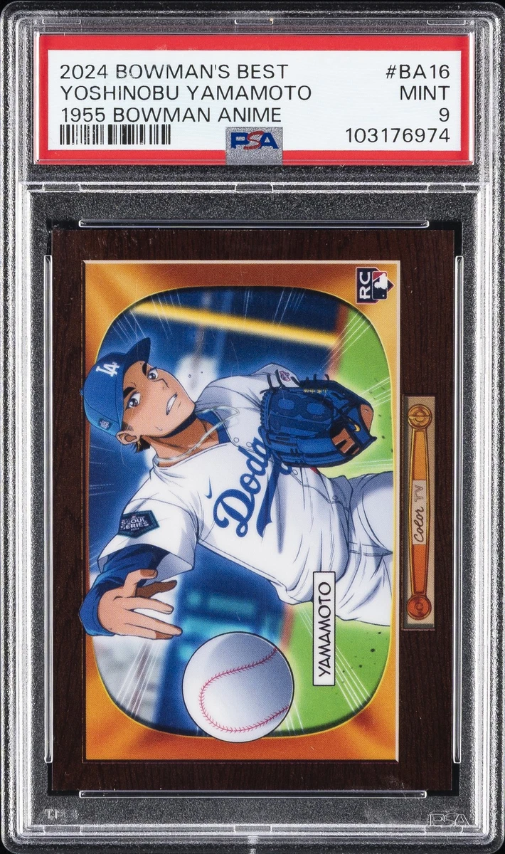 2024 Bowman's Best - Yoshinobu Yamamoto #BA-16 for sale | eBay