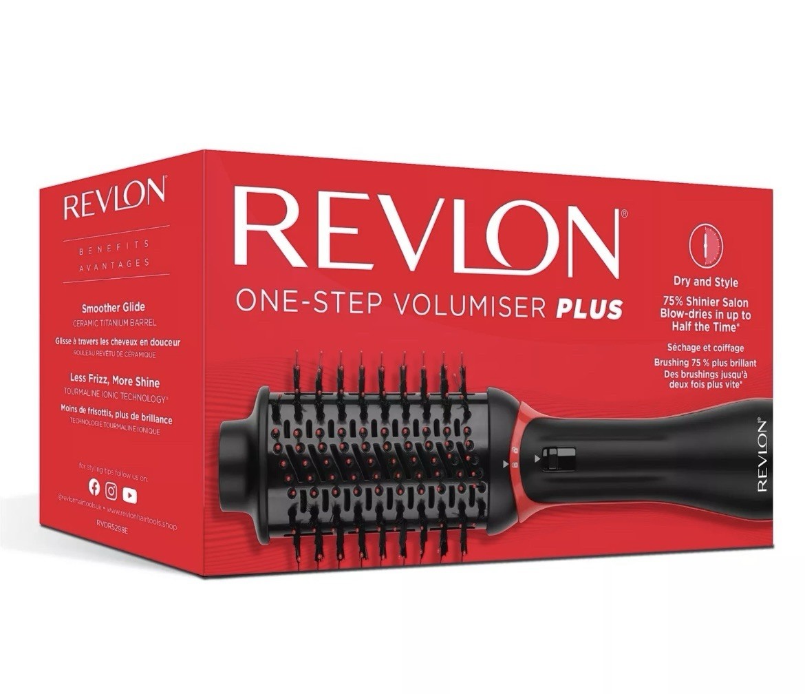 Revlon ONE-STEP Hair Dryer Styler Brush Volumiser PLUS Voluminous