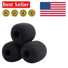 Foam Microphone Pop Filter for HyperX Cloud II/Alpha Headsets - 3 PCS