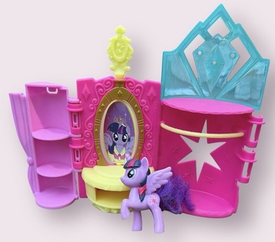 My Little Pony Twilight Crystal Suite Replacement Part  Mirror Section & Figure