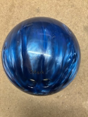 Brunswick Crown Jewel Blue Swirl Bowling Ball 14 Lbs. (Actual Wt