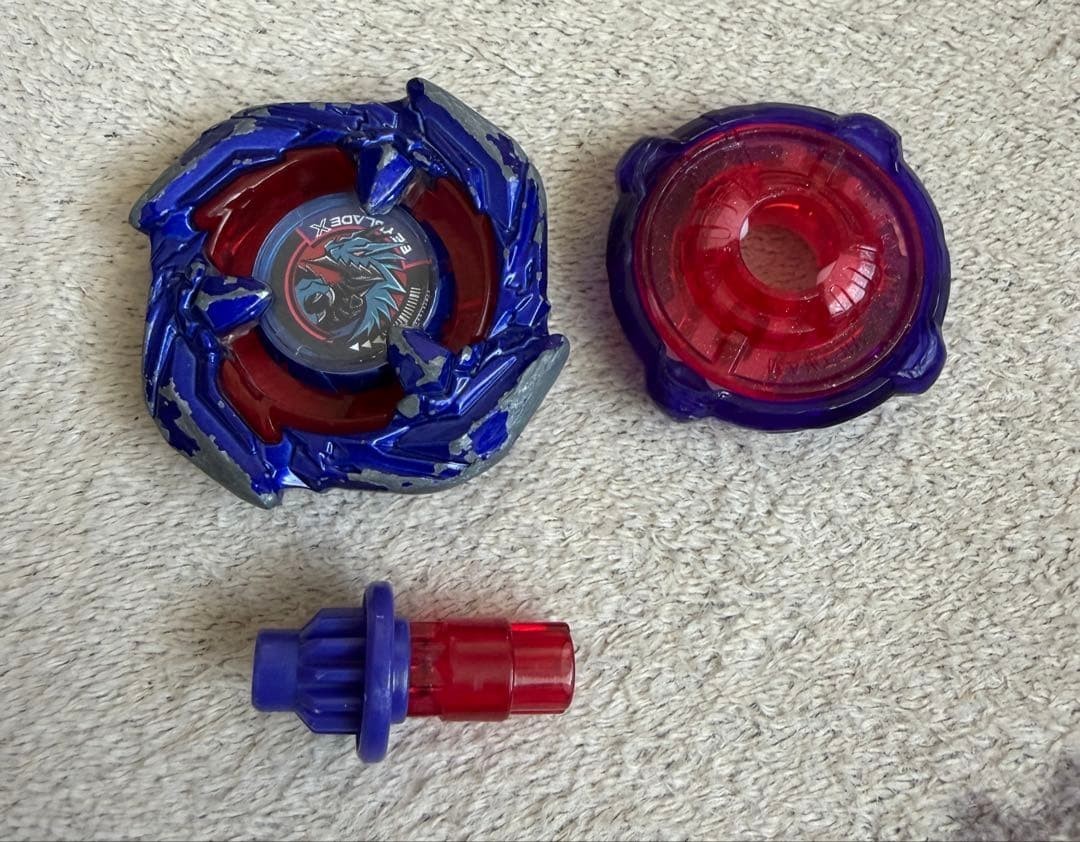 TakaraTomy Beyblade X BX-00 Cobalt Drake 4-60F Metal Coat Blue Ss