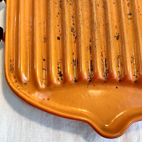 Vtg Tostador Grill Red Orange Ombré MCM France Andre Cousances, pre Le Creuset - Picture 12 of 24