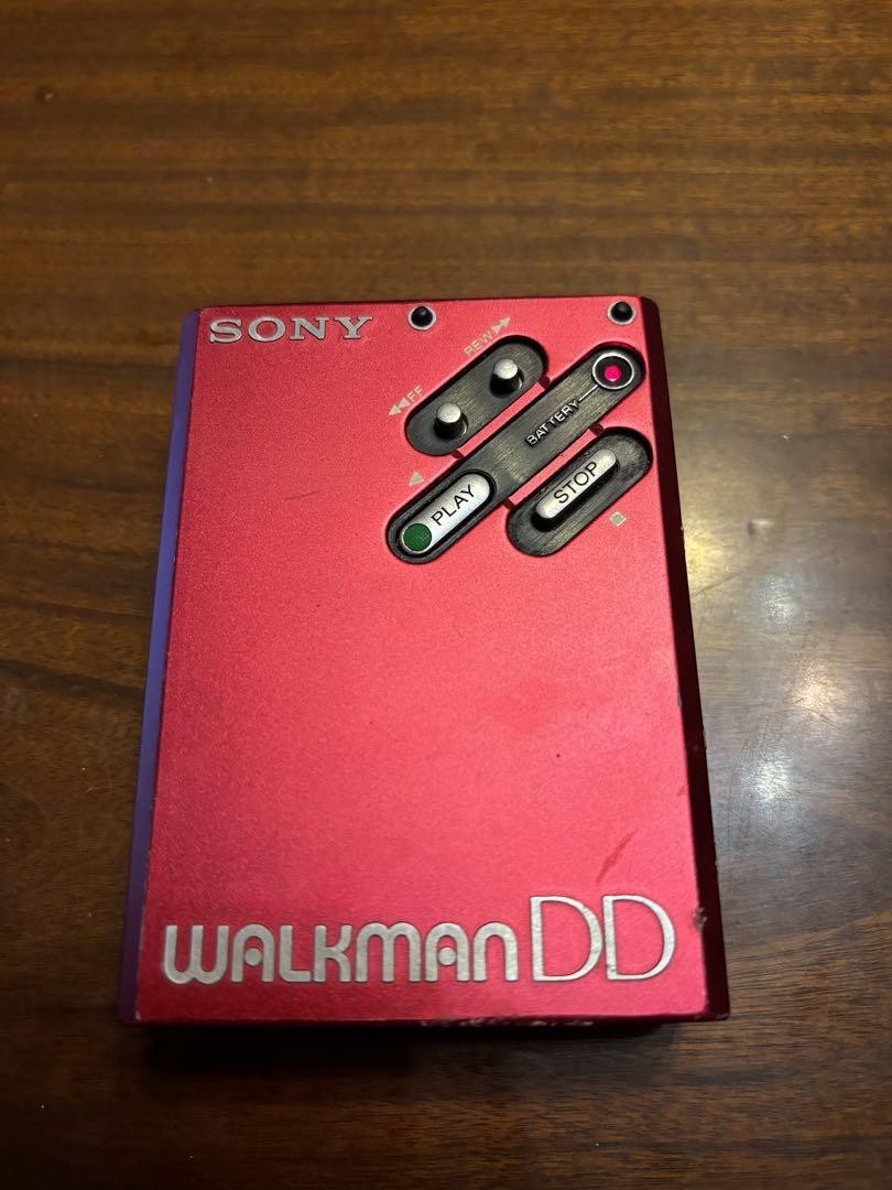 Rare] SONY WALKMAN WM-DD Walkman Red | eBay