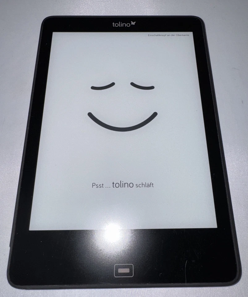 Tolino Epos 1 Premium eBook Reader guter Zustand geprüft 7,8 Zoll volle Funktion - Bild 3 von 4