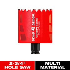 2-3/4 In. Carbide Hole Saw with 2-3/8 In. Cutting Depth