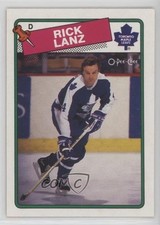 1988-89 O-Pee-Chee Rick Lanz #225 09ug