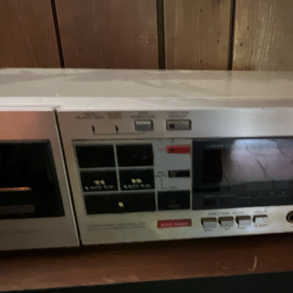 ソニー　ビンテージカセットデッキ　TC-FX707R Sony TC FX 707 Stereo Cassette Tape Deck Player for sale online | eBay