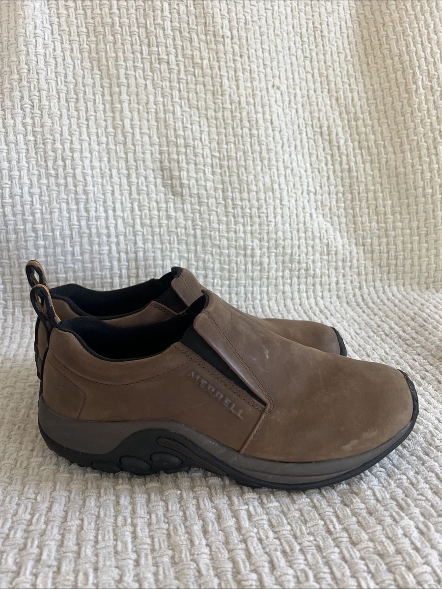 Jungle Moc Casual Shoes for Men with Upper Leather Brown for  display picture 1