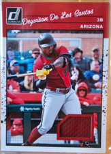 2023 Panini Donruss Baseball 1990 Retro Materials Deyvison De Los Santos 90M-DS