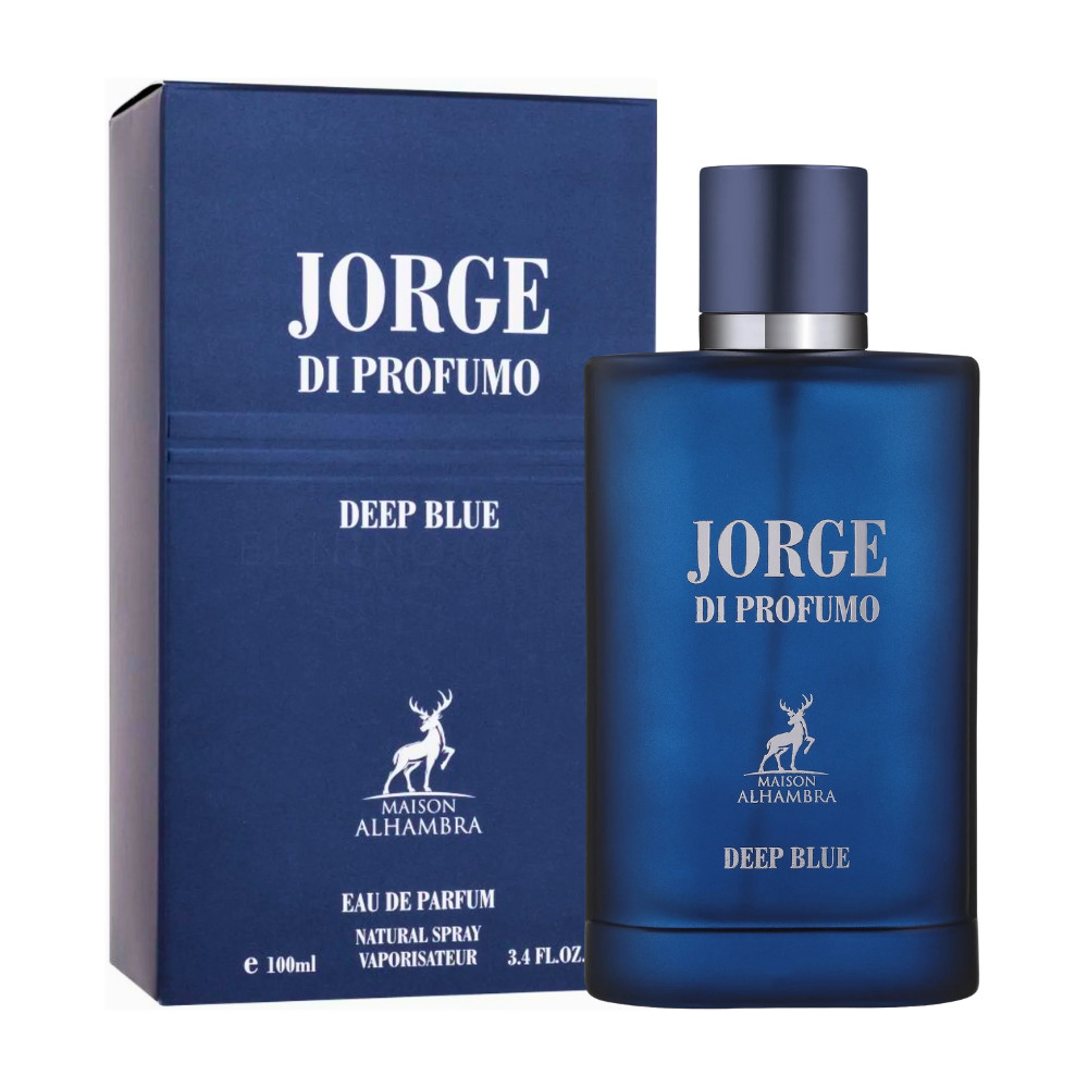 Jorge Di Profumo Deep Blue by Maison Alhambra 3.4 oz EDP for Unisex New in Box
