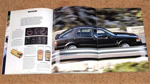 1987 SAAB 9000 TURBO 16 & 9000i 16 Sales Brochure - Nearly Mint Condition - Picture 10 of 12