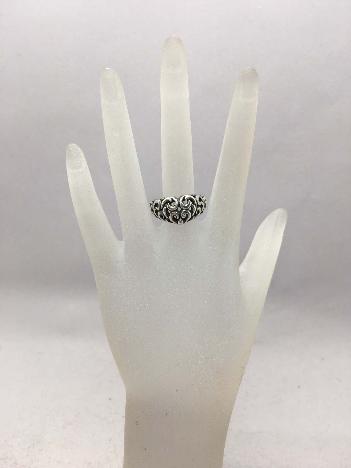 Bague Cœur En Argent Sterling Taille 6 - Marque Fragrant Jewels, Neuve Avec étiquettes